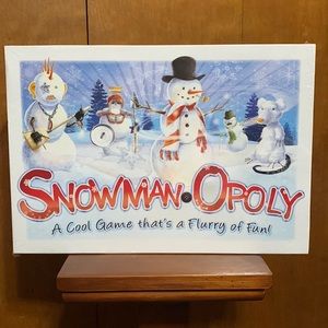 🎉HOST PICK🎉- BRAND NEW-STILL SEALED. SNOWMAN ⛄️ OPOLY BOARD GAME